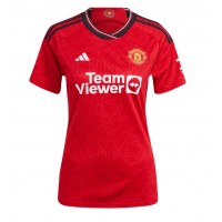 Dres Manchester United Raphael Varane #19 Domáci pre Ženy 2023-24 Krátky Rukáv